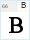 BPG Serif (wo cyrillic): B